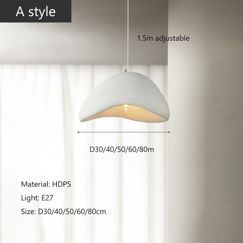 Elegancka lampa wisząca Faber Machno Khmara na sznurku.