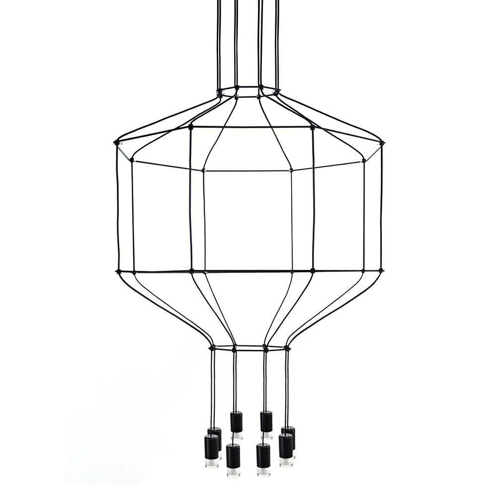 Lampa wisząca Wireflow Turner w nowoczesnym modnym lofcie