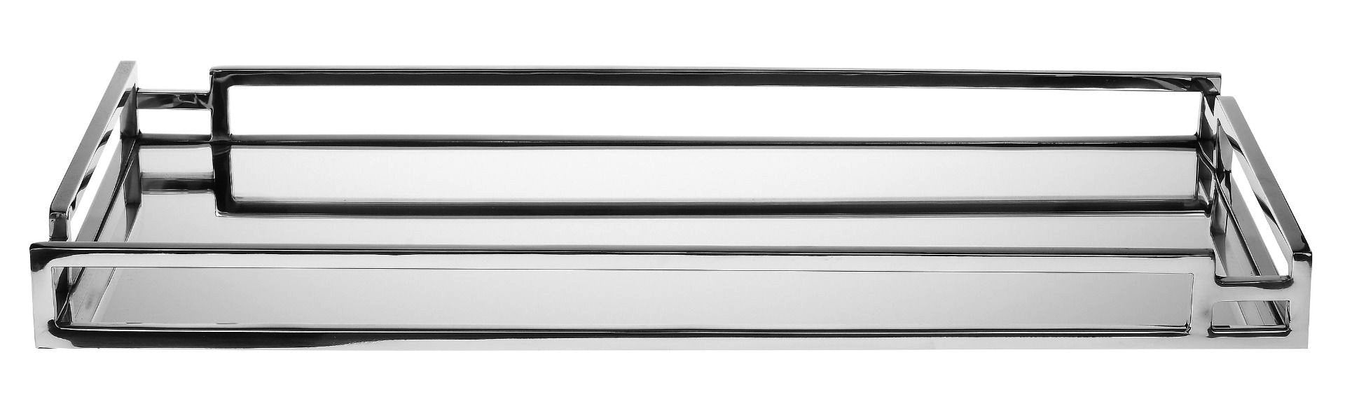 Elegancki czarny abażur Sophia taca