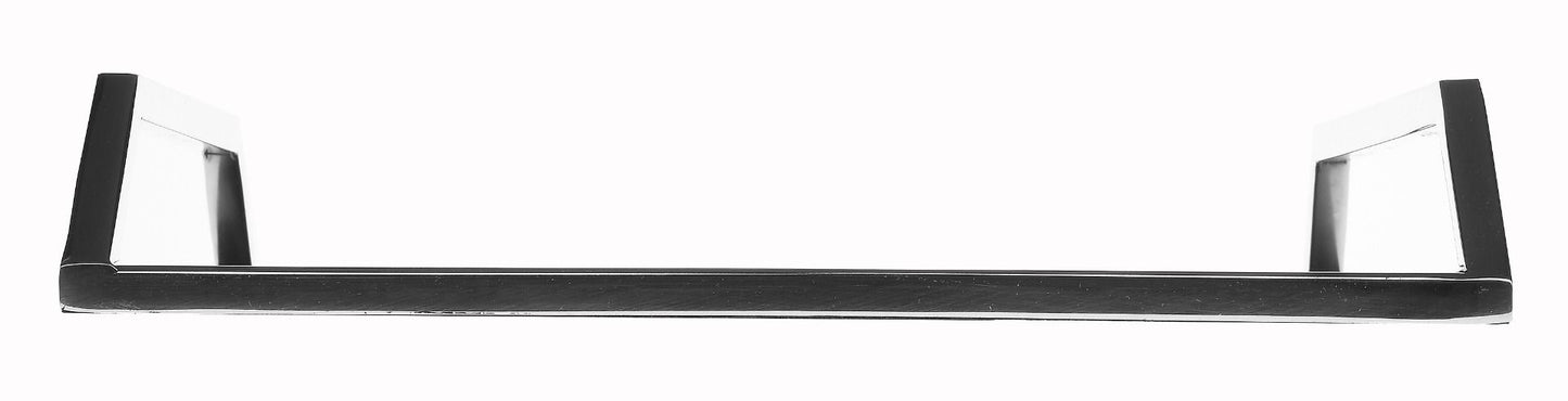 Chromowana/srebrna taca Sophia z abażurem