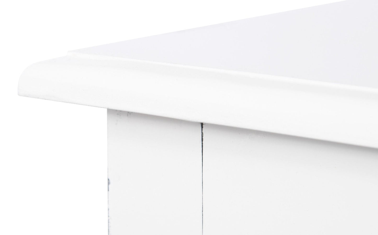 Szykowna biała konsola, 120x40x83 cm