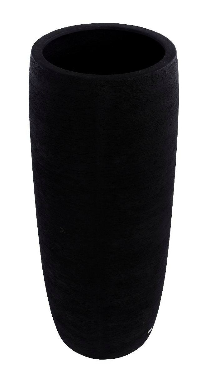 Niedroga doniczka Zaniyah w eleganckim szarym kolorze