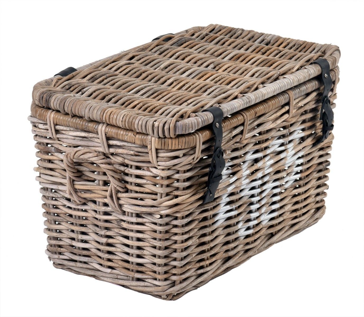 Kwadratowy kosz wiklinowy XL w zaskakująco niskiej cenie