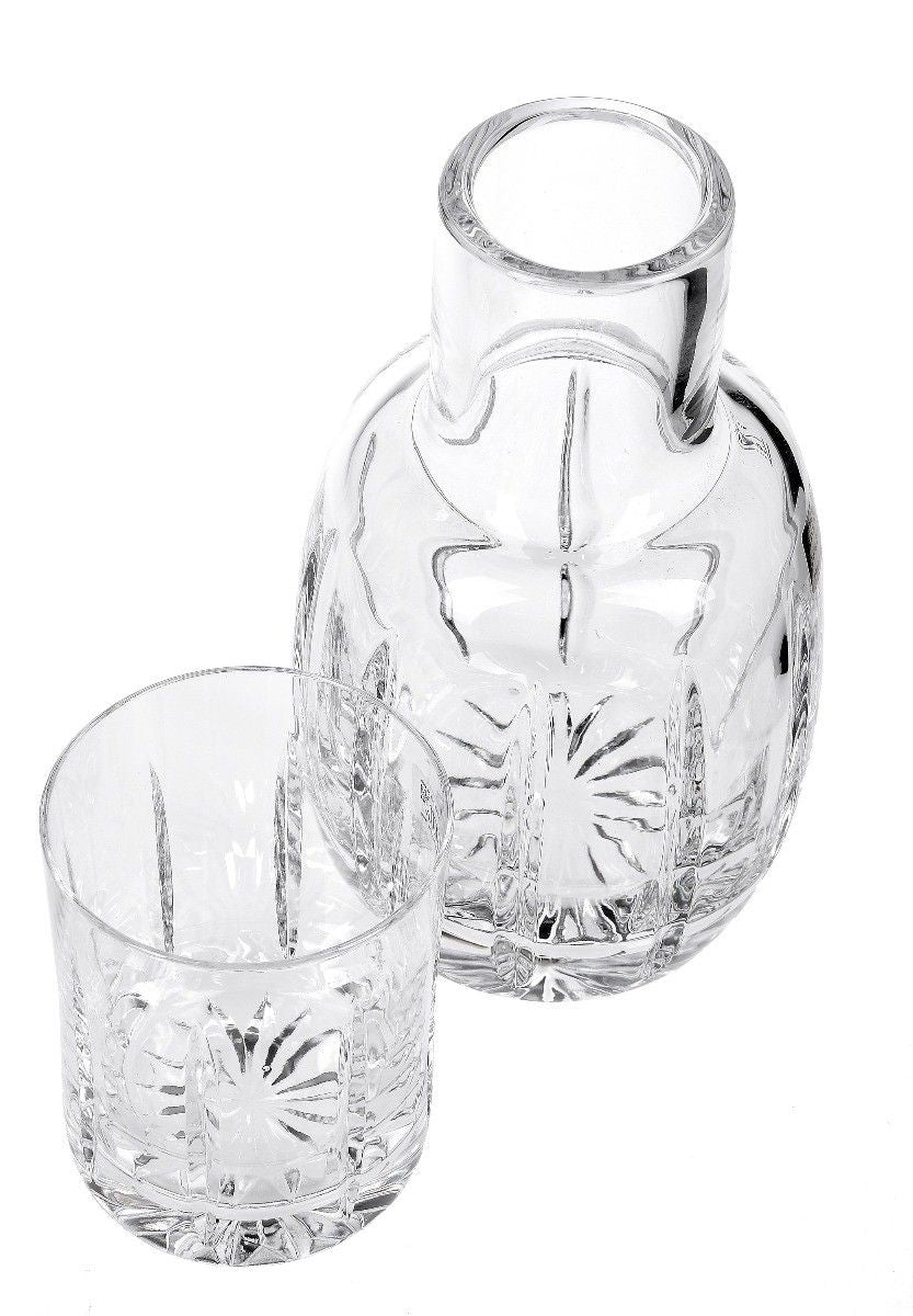Spersonalizowana karafka Izabella 0,5 l ze szkłem, przezroczysta, świetna jakość.