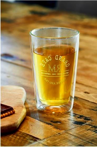 Personalizowane szkło Copenhagen Cafe S 8,5 x 6,5 cm Riviera Maison