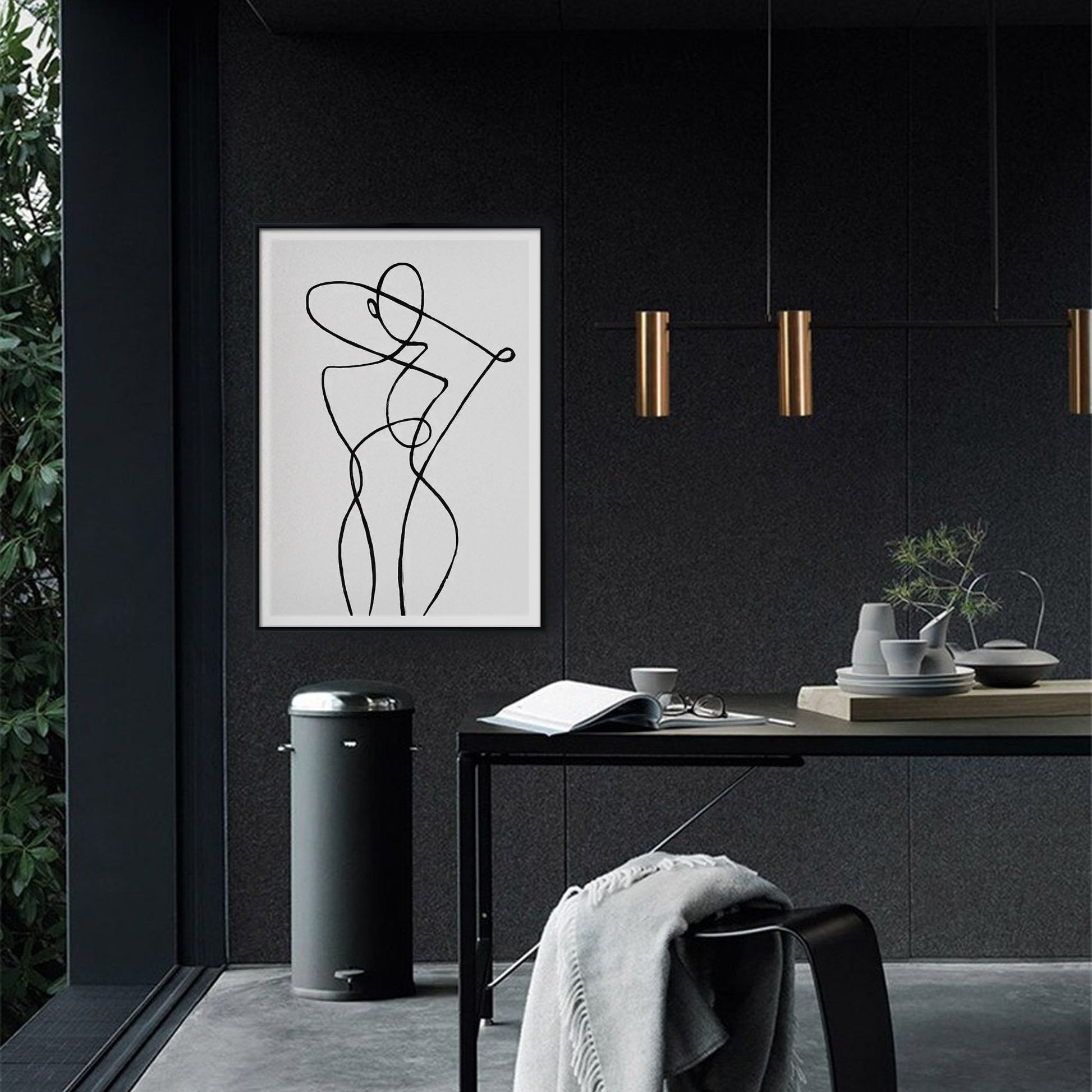 Szerokość 125 cm, długość liny/zawiesia 50 cm