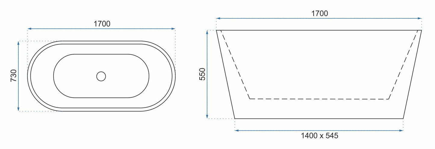 Wolnostojący styl zapewniający wszechstronność umieszczenia