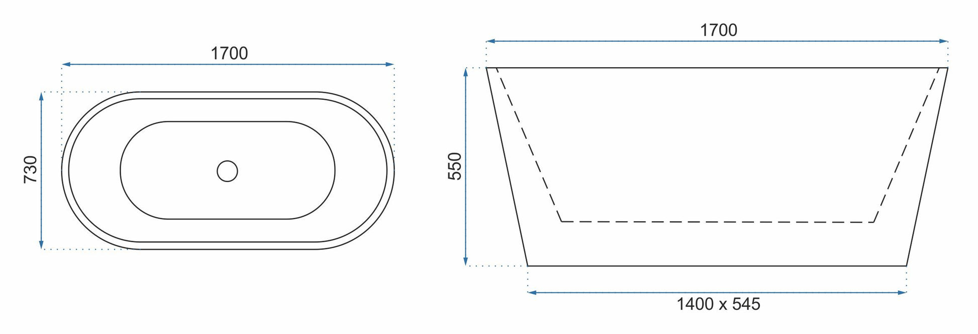 Wolnostojący styl zapewniający wszechstronność umieszczenia
