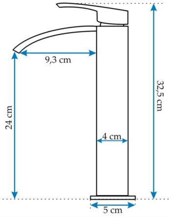 Elegancka czarna bateria umywalkowa marki Vivenis