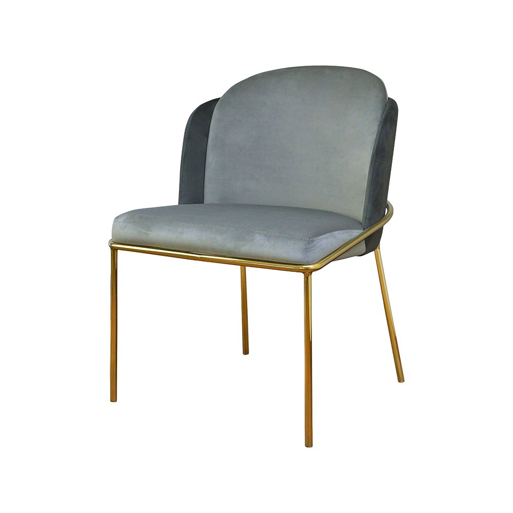 Wszechstronne krzesło Boisvert Fil Noir w kolorze czerwonym.