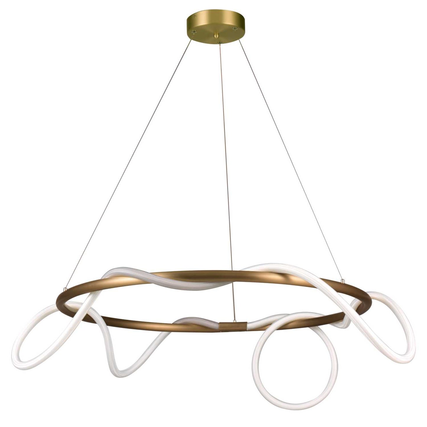 Lampa wisząca dla odrobiny luksusu