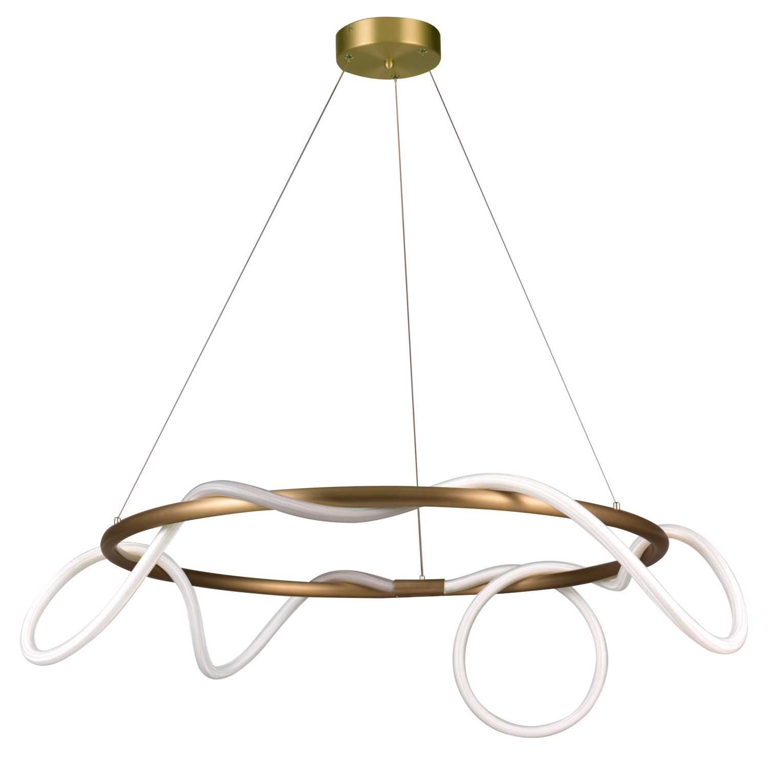 Lampa wisząca dla odrobiny luksusu