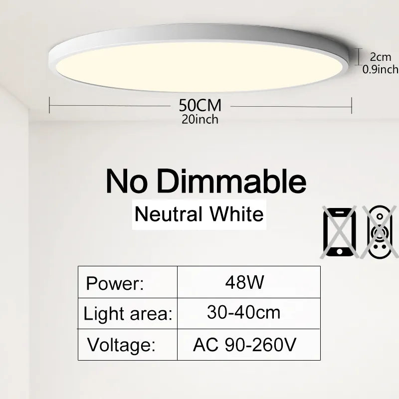 Lampa sufitowa Tunis/Aurora kompatybilna z wersją 90-260 V