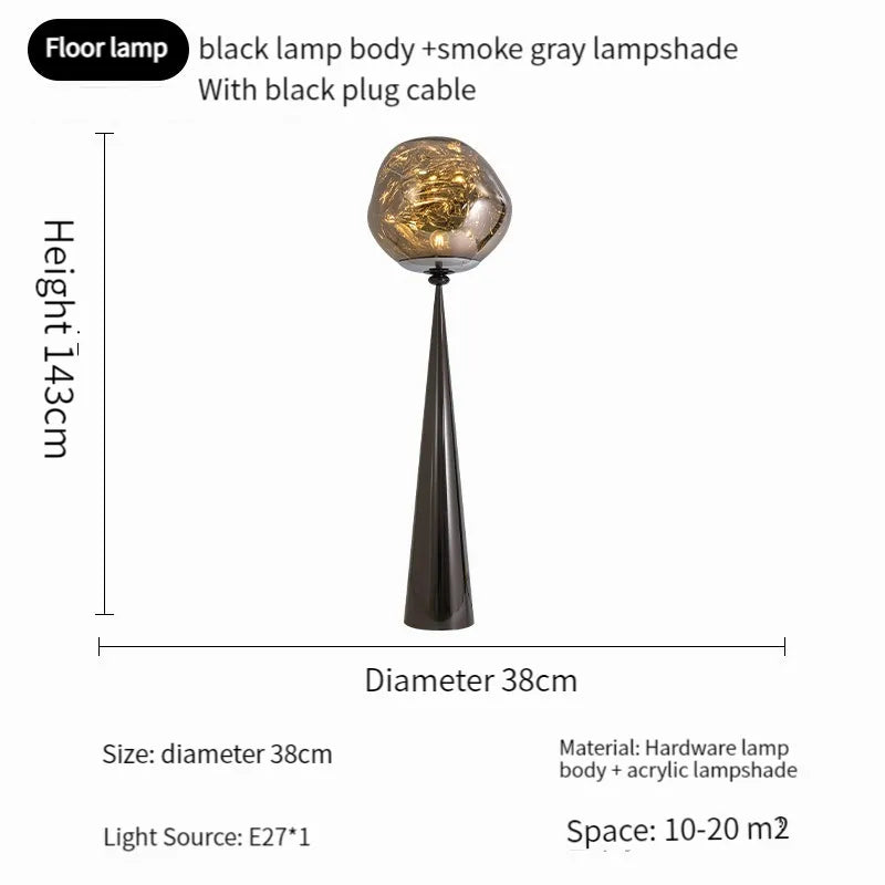 Lampa podłogowa Seul o współczesnym designie