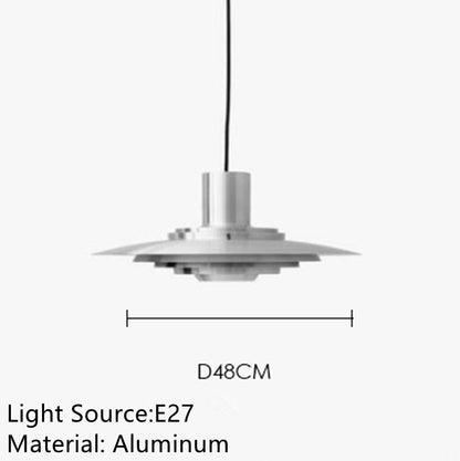 Metalowa lampa wisząca z polerowanym chromowanym wykończeniem, podstawa typu e27