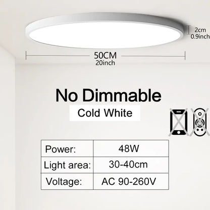 Lampa sufitowa Tunis/Aurora z strumieniem lumenów 90-120 lm/W