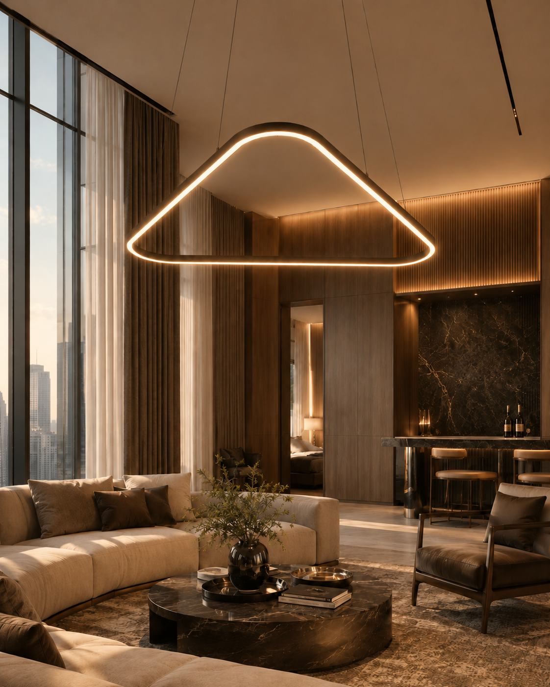 Soft Triangle LED