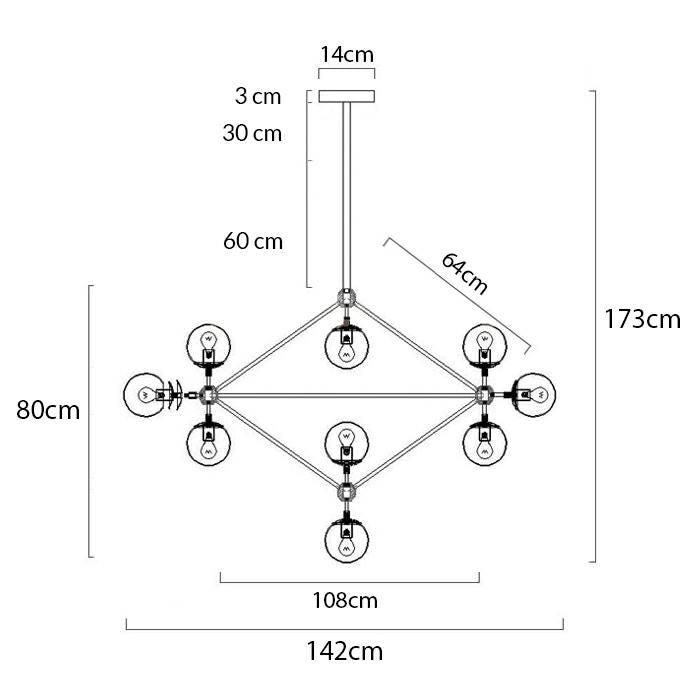 Unikalny geometryczny wzór zapewniający nowoczesny wygląd