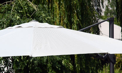 Parasol ogrodowy Madyson 300x300 cm w kolorze turkusowym