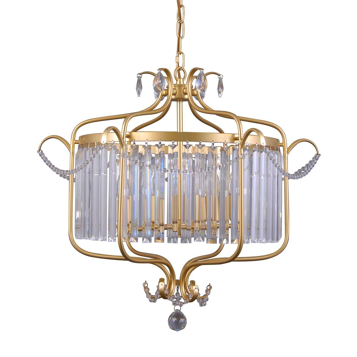 Elegancka lampa Tristian Champagne Gold do Twojego domu.