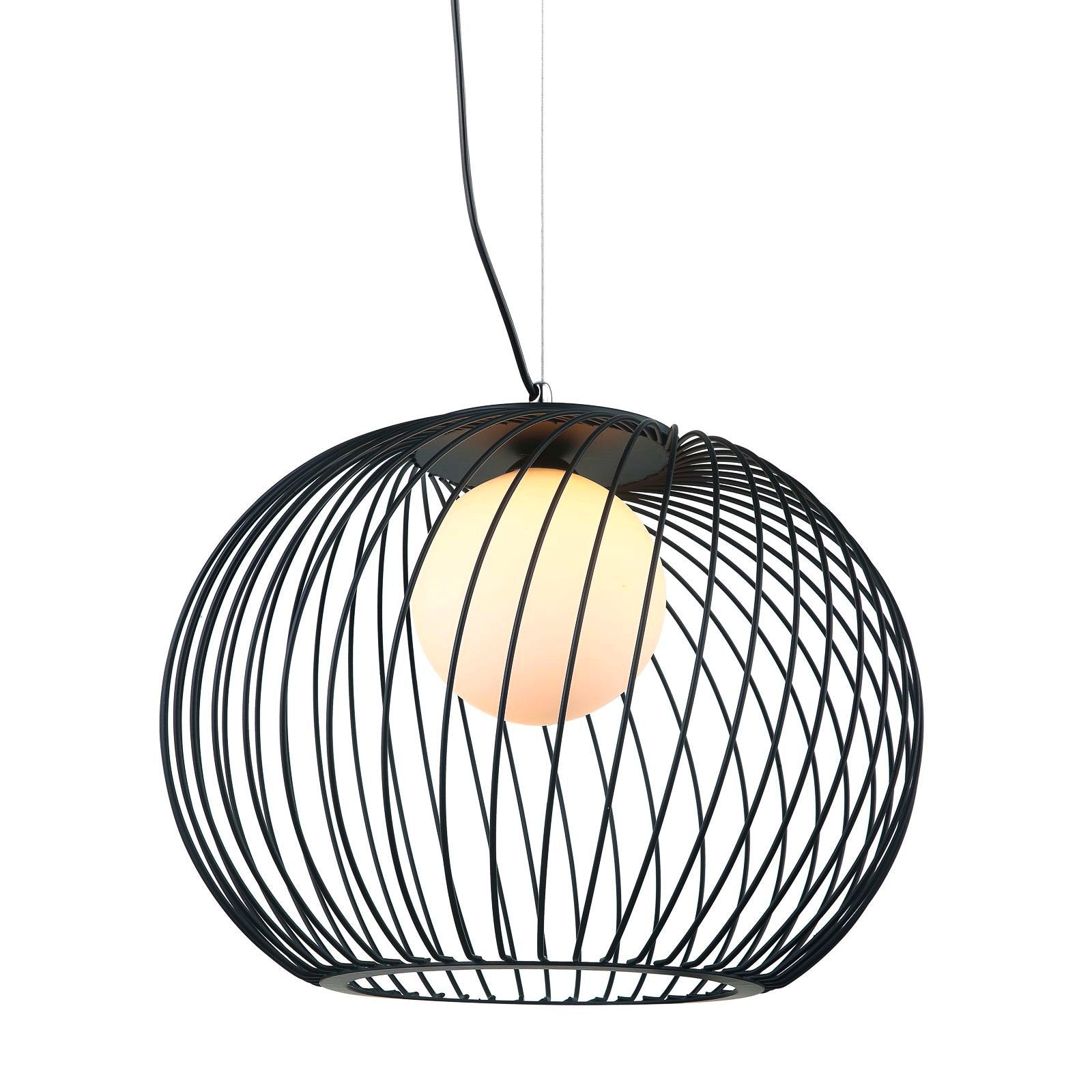 Lampa wisząca Schiller w kolorze czarnym, nowoczesny i elegancki design