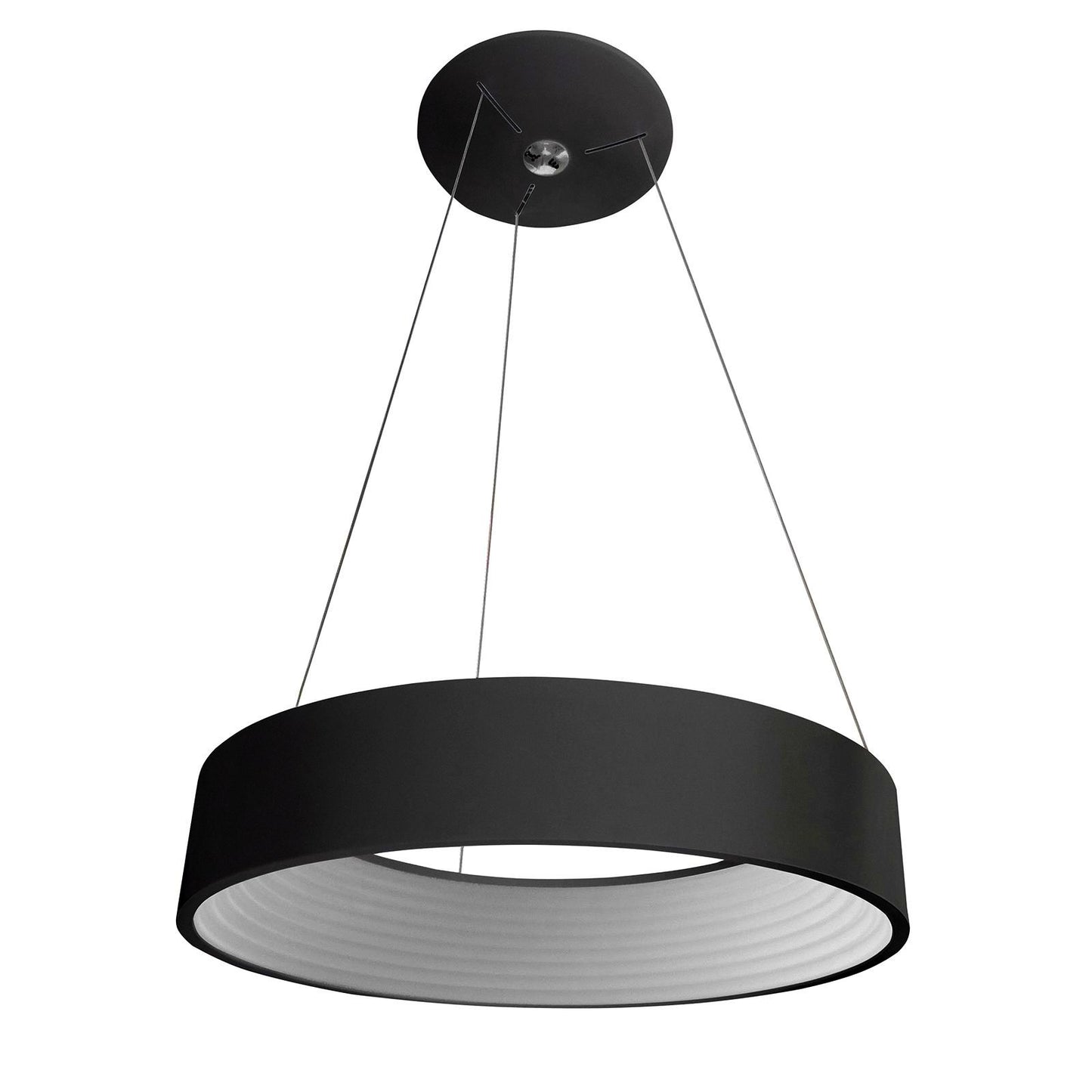 Nowoczesna czarna lampa wisząca Nikhil z personalizowanymi funkcjami w atrakcyjnej cenie