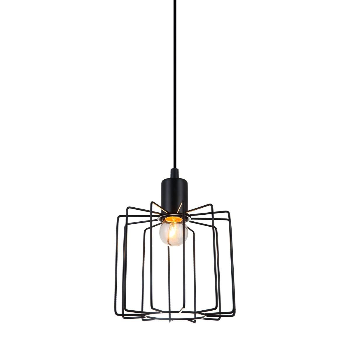 Stylowa czarna lampa wisząca Serenity idealna do każdego pomieszczenia w domu