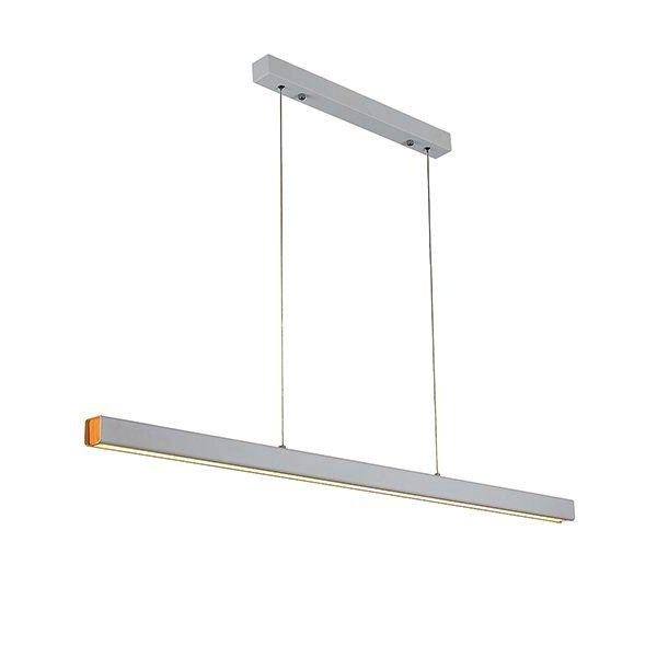 Elegancka lampa wisząca Alijah, 100 cm, czarne wykończenie, 4000K