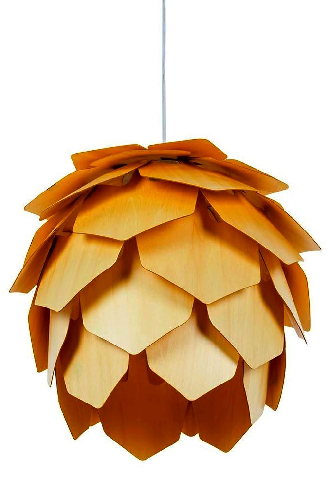 Lampa wisząca Crimean Pinecone z łatwą instrukcją samodzielnego montażu