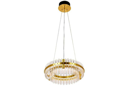 Elegancka lampa wisząca z nutą bogactwa