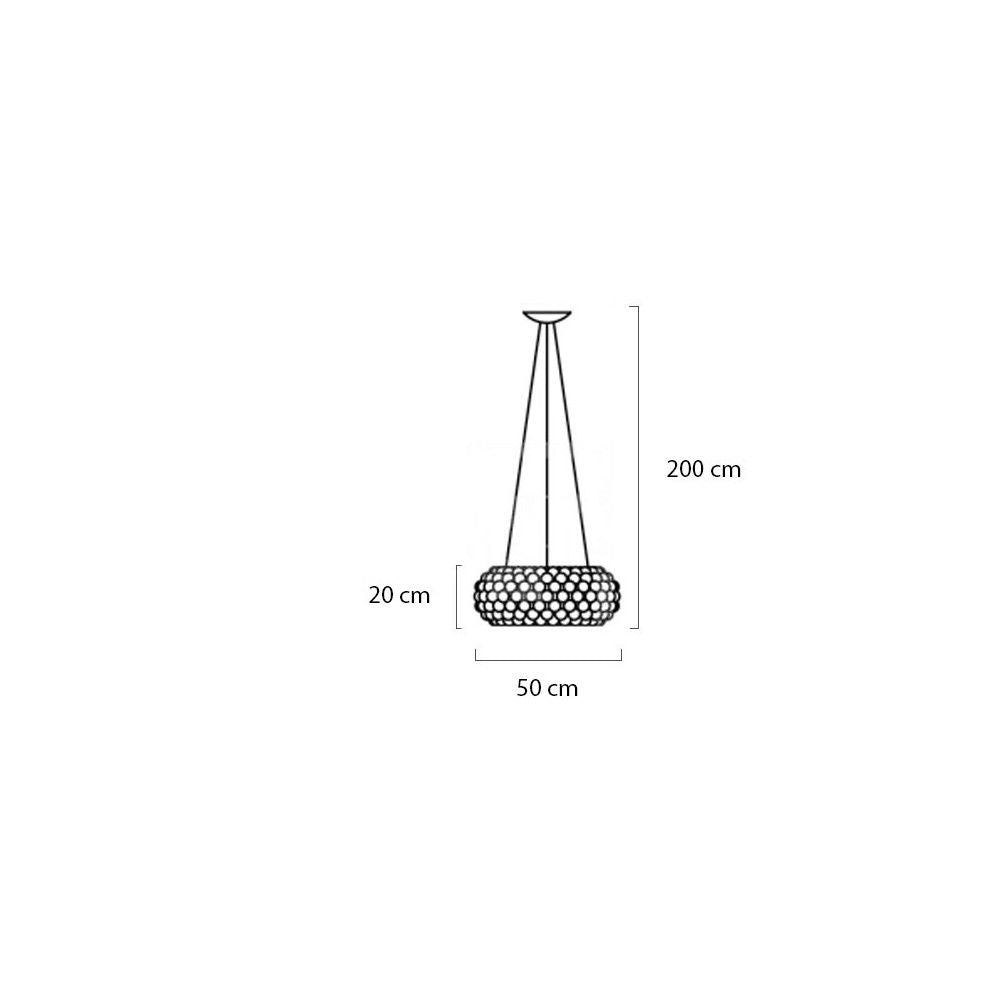 Lampa wisząca Azaria zapewniająca ekskluzywną atmosferę.