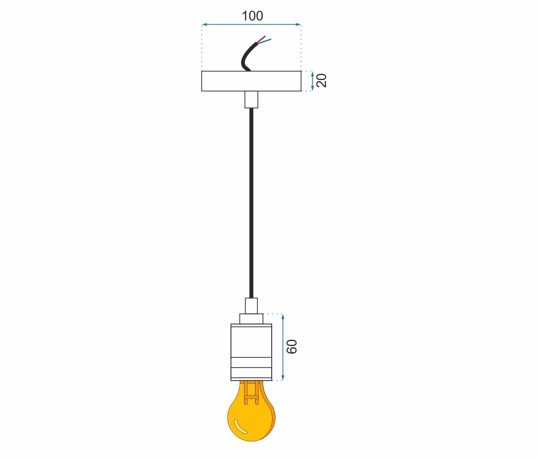 Lampa nie jest dostarczana ze źródłem światła w zestawie