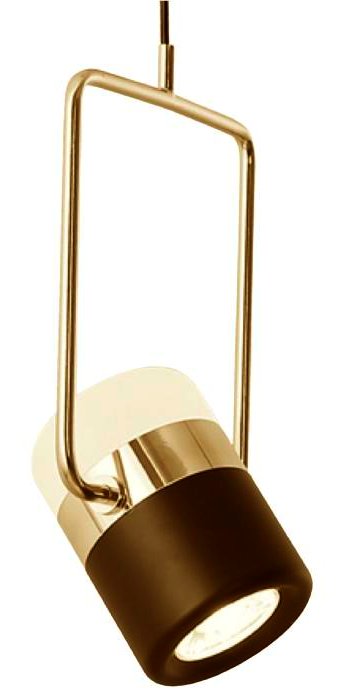 Lampa wisząca Bronze Ling o świetle 3000 K, stopniu ochrony IP20 i szerokości 16,5 cm.