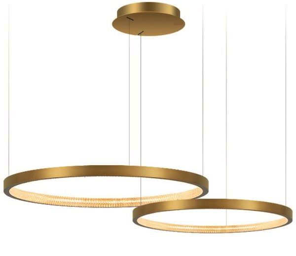 Lampa wisząca Solange / Aura o świeżym designie