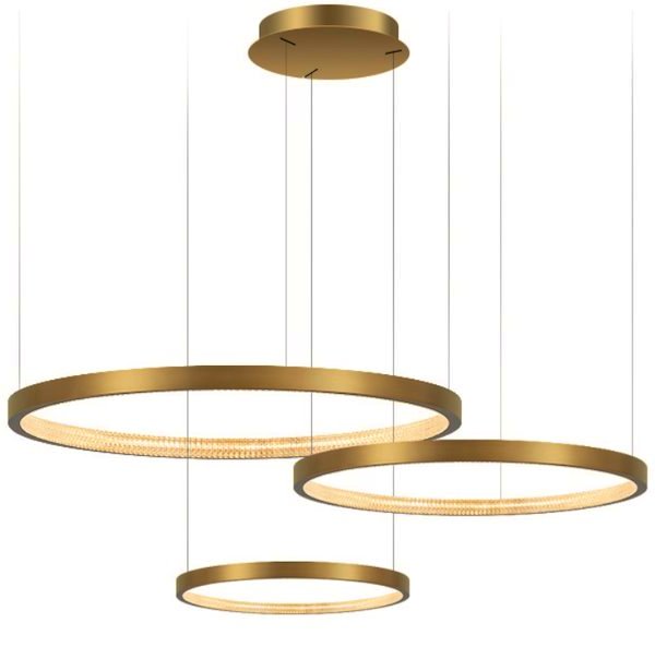 Lampa wisząca Solange / Aura dla rywalizującego designu