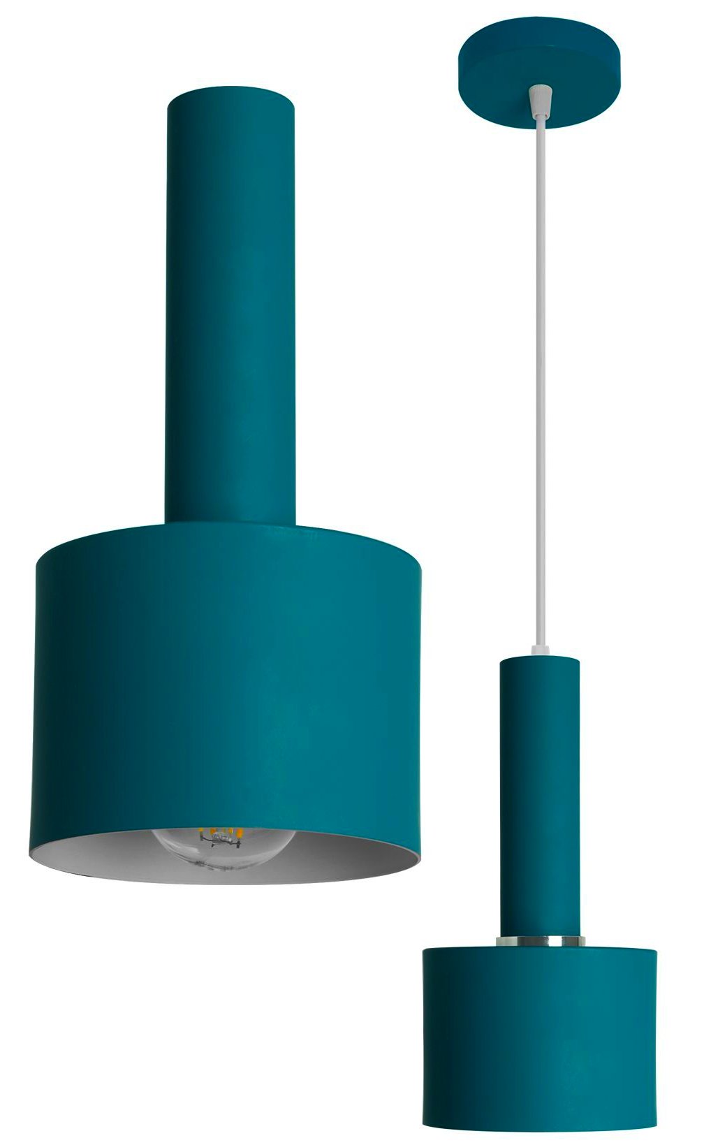 Elegancka aluminiowa lampa wisząca marki