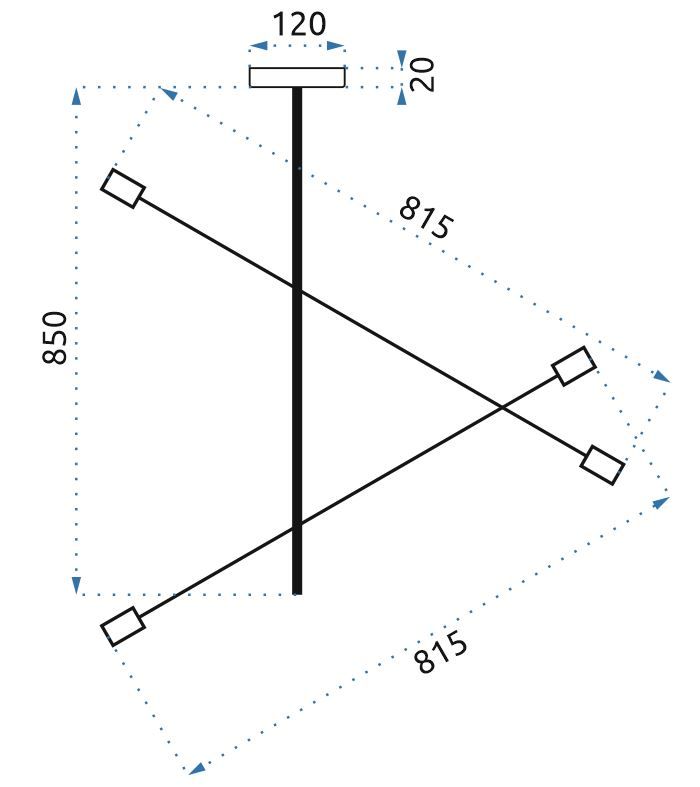 Lampa wisząca Highwire idealna do wystroju pokoju dziecięcego