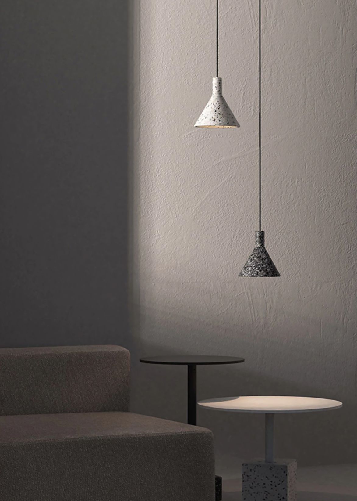 Lampa wisząca Lyss o eleganckiej aluminiowej konstrukcji