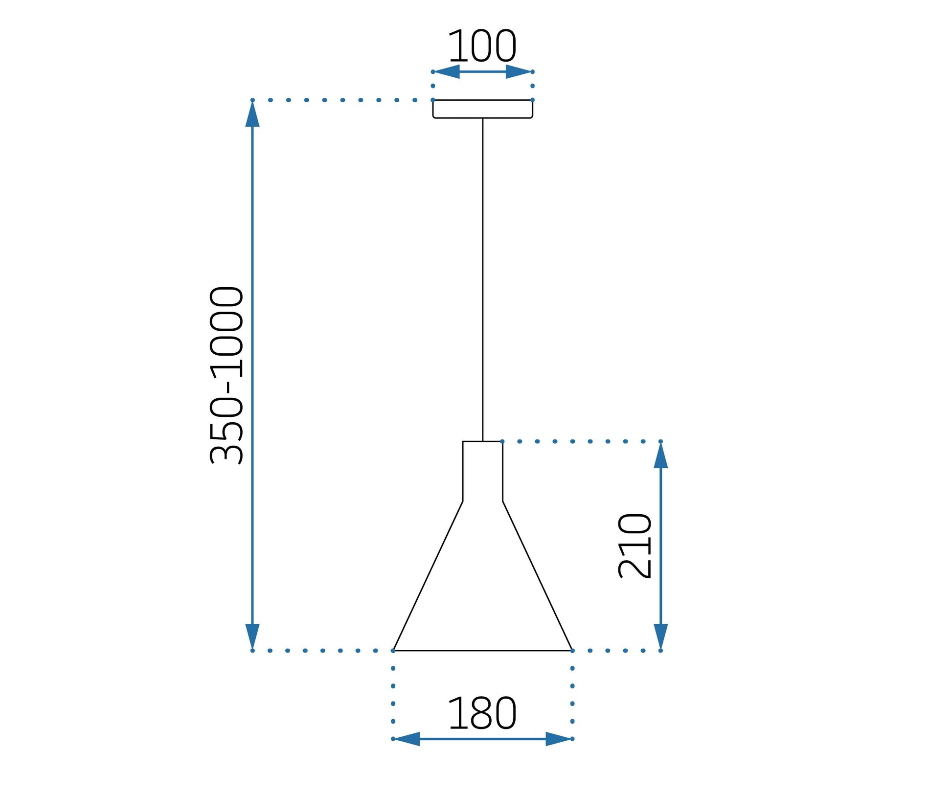 Aluminiowa lampa Lyss zapewniająca odrobinę elegancji