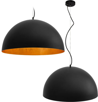 Elegancka lampa wisząca Dschibuti z metalowym kloszem, idealna do stworzenia przytulnej atmosfery w każdym pomieszczeniu.