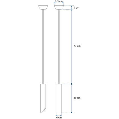 Lampa wisząca Slice firmy , idealna do każdego pomieszczenia