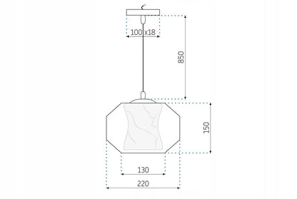 Napięcie robocze: ~220V - ~240V dla lampy komorowej.