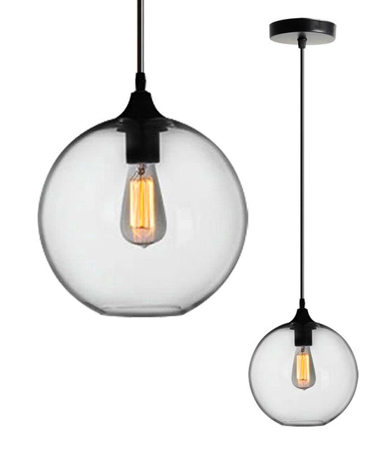 Minimalistyczna lampa wisząca Francisco w kolorze czarnym