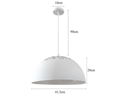 Elegancki i stylowy design lampy wiszącej