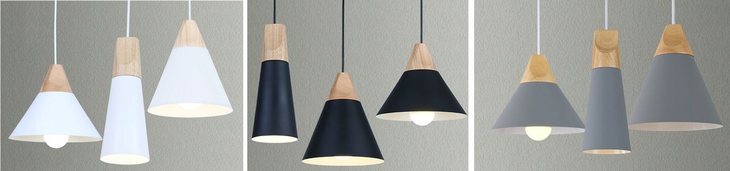 Lampa wisząca Bicones do nowoczesnych wnętrz