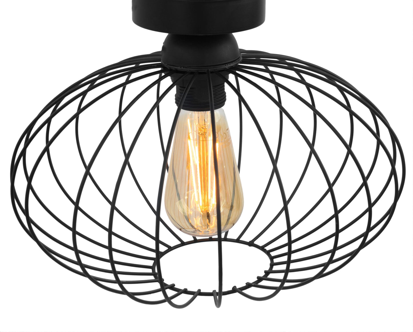 Lampa Titti: geometryczny design, idealna do wnętrz industrialnych.