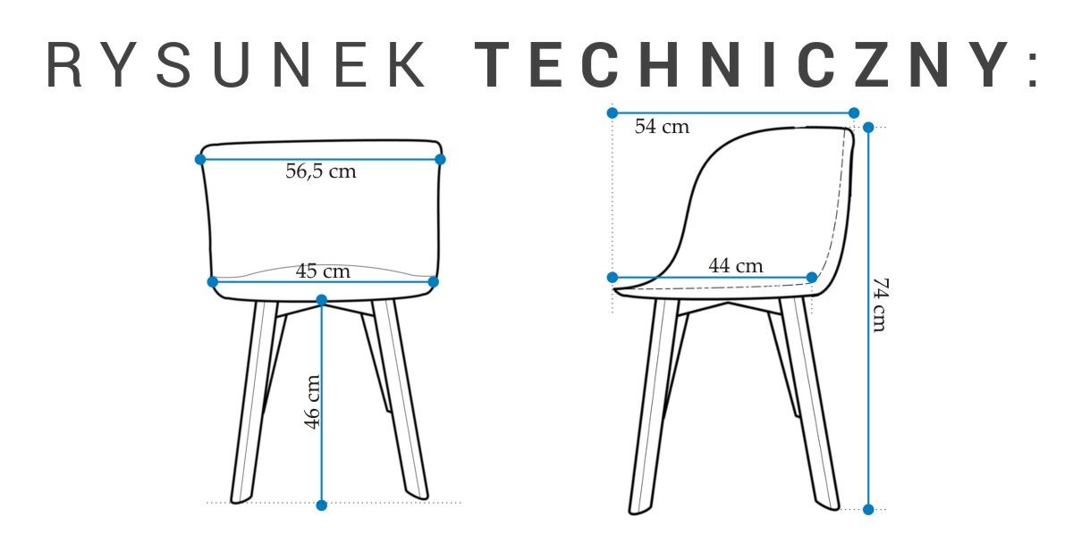 Eleganckie krzesło Raina About A w kolorze białym, o nowoczesnym i ergonomicznym kształcie.