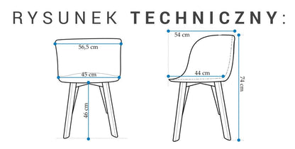 Eleganckie krzesło Raina About A w kolorze białym, o nowoczesnym i ergonomicznym kształcie.