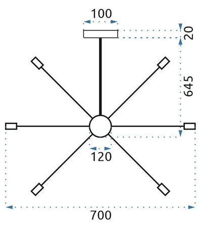 Lampa Tivoli wnosząca ciepło do przytulnego kącika