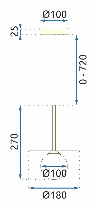 Zasilanie sieciowe ~220V - ~240V dla niezawodnego oświetlenia